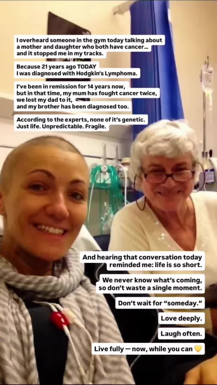 Love Deeply.
Laugh often.
Live fully - now, while you can 💛